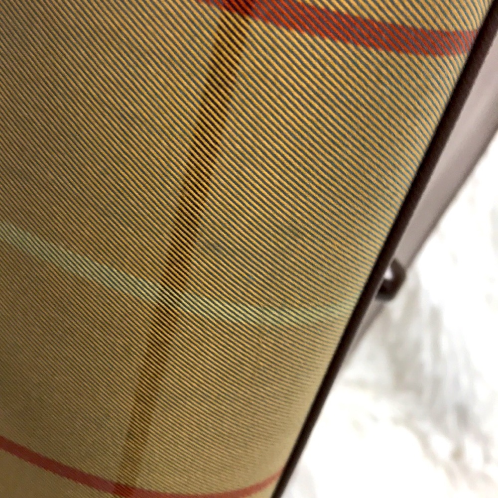 BURBERRY VINTAGE DUFFLE BOSTON BAG BURBERRYS - Picture 14 of 14